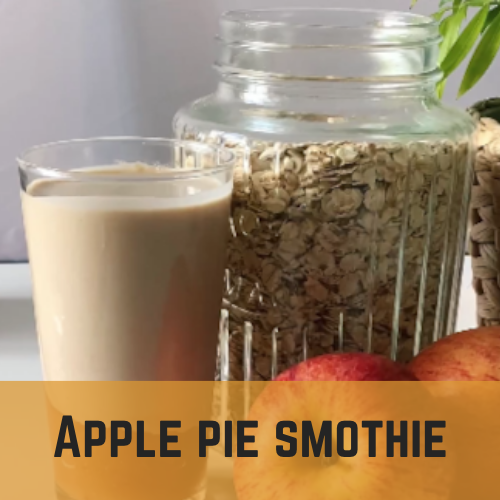 Apple pie smoothie