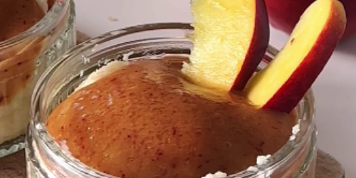 Samolina with nectarines