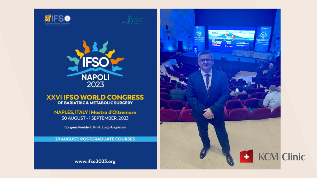 Assoc. Prof. Grzegorz Kowalski at the IFSO Congress