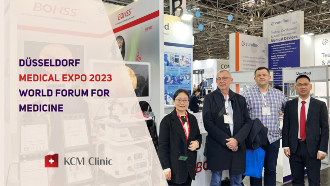 KCM Clinic at the MEDICA World Medical Forum in Düsseldorf