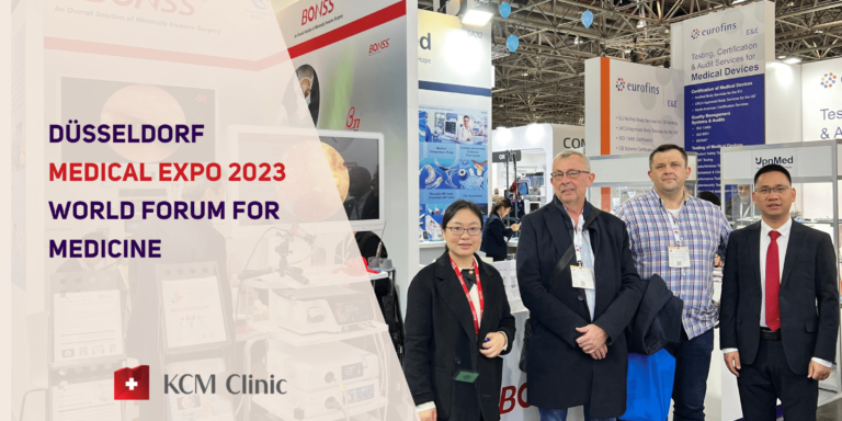 KCM Clinic at the MEDICA World Medical Forum in Düsseldorf