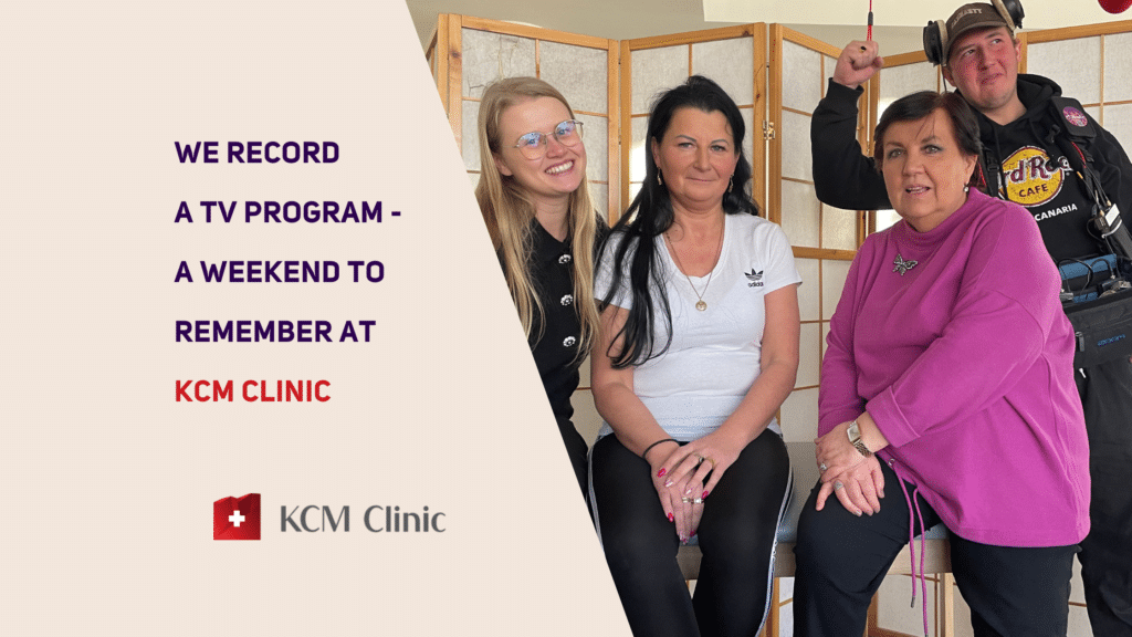 We record a TV program - a weekend to remember at KCM Clinic